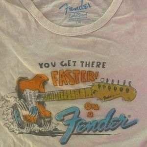 Lucky Brand Fender Graphic Short Sleeve Shirt - Large